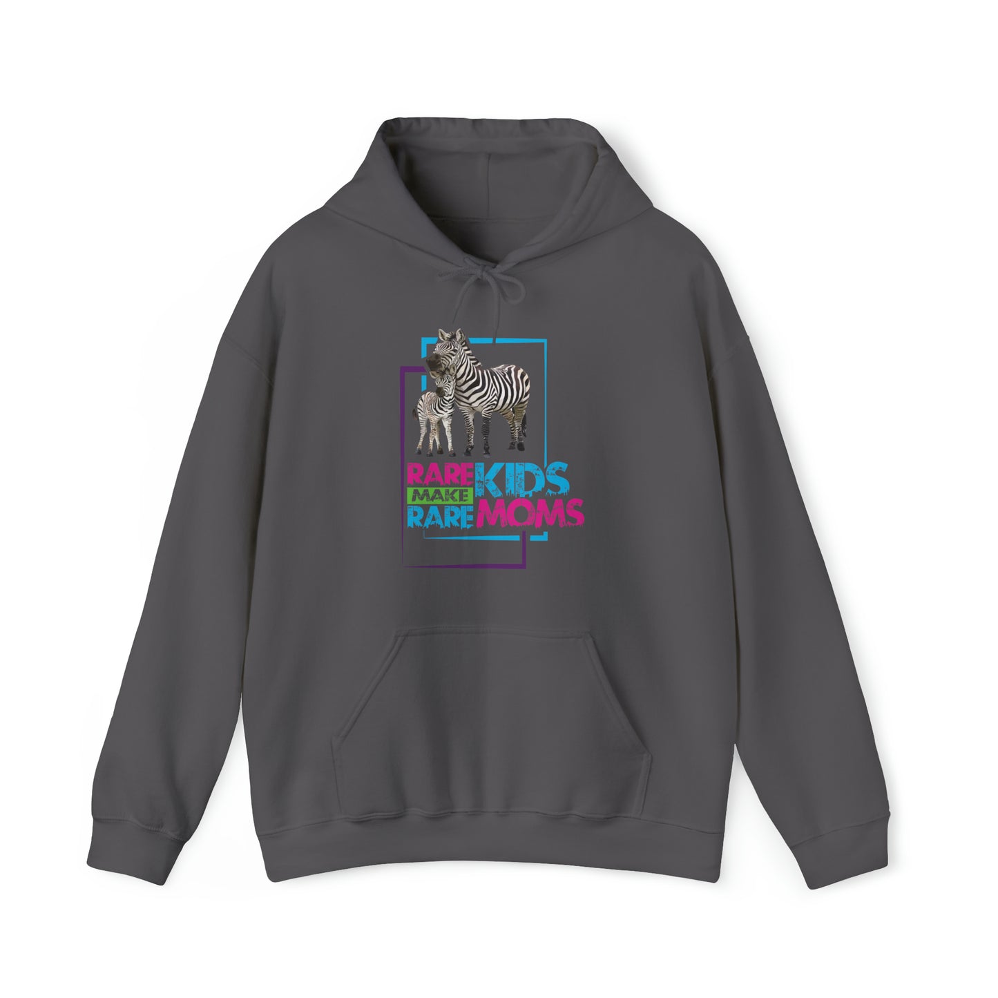 Rare Mom Zebra Unisex Heavy Blend™ Hooded Sweatshirt