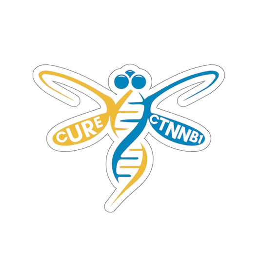 Support CTNNB1 Research: Dragonfly Power Sticker 🧬