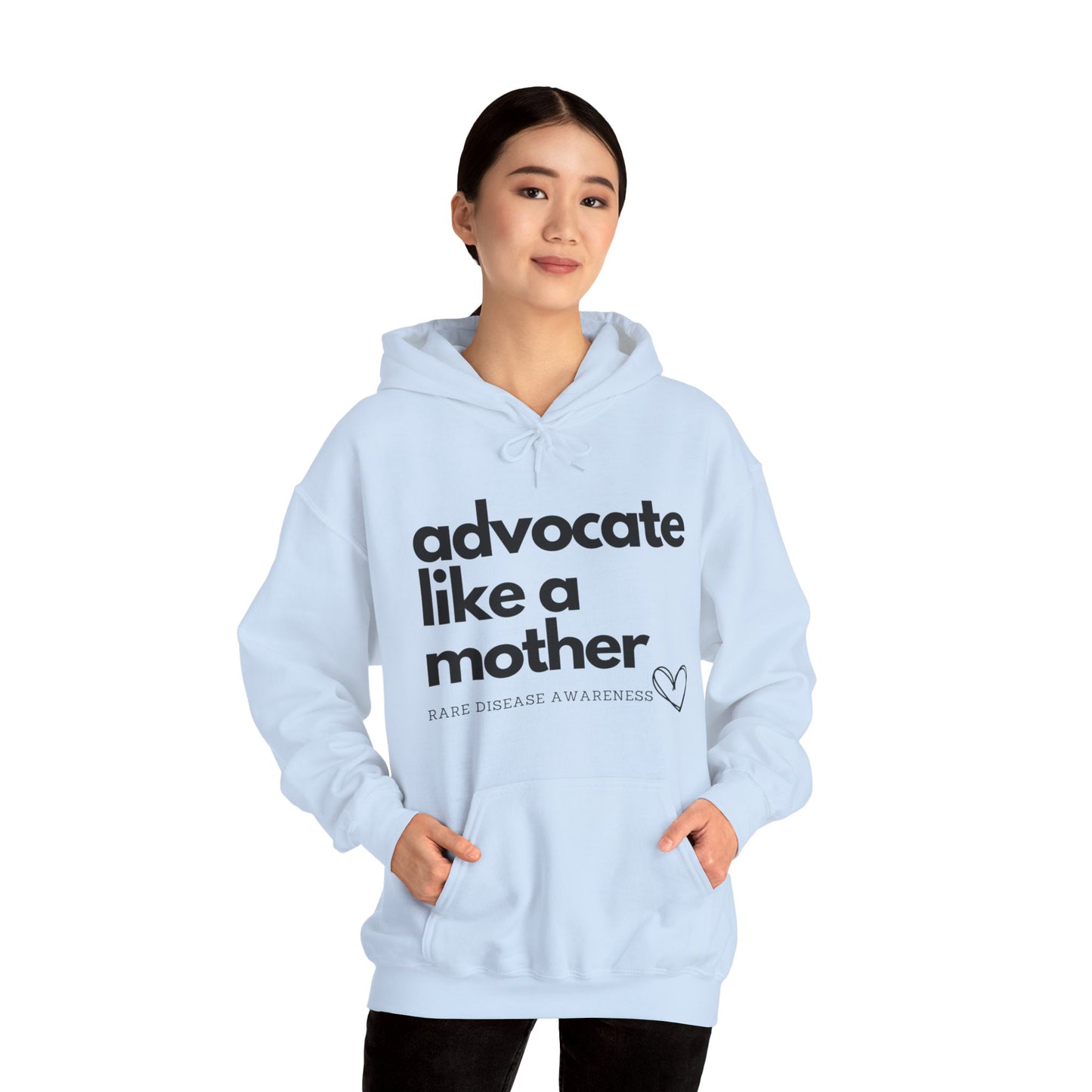 Advocate Like a Mother, Unisex Heavy Blend™ Hooded Sweatshirt