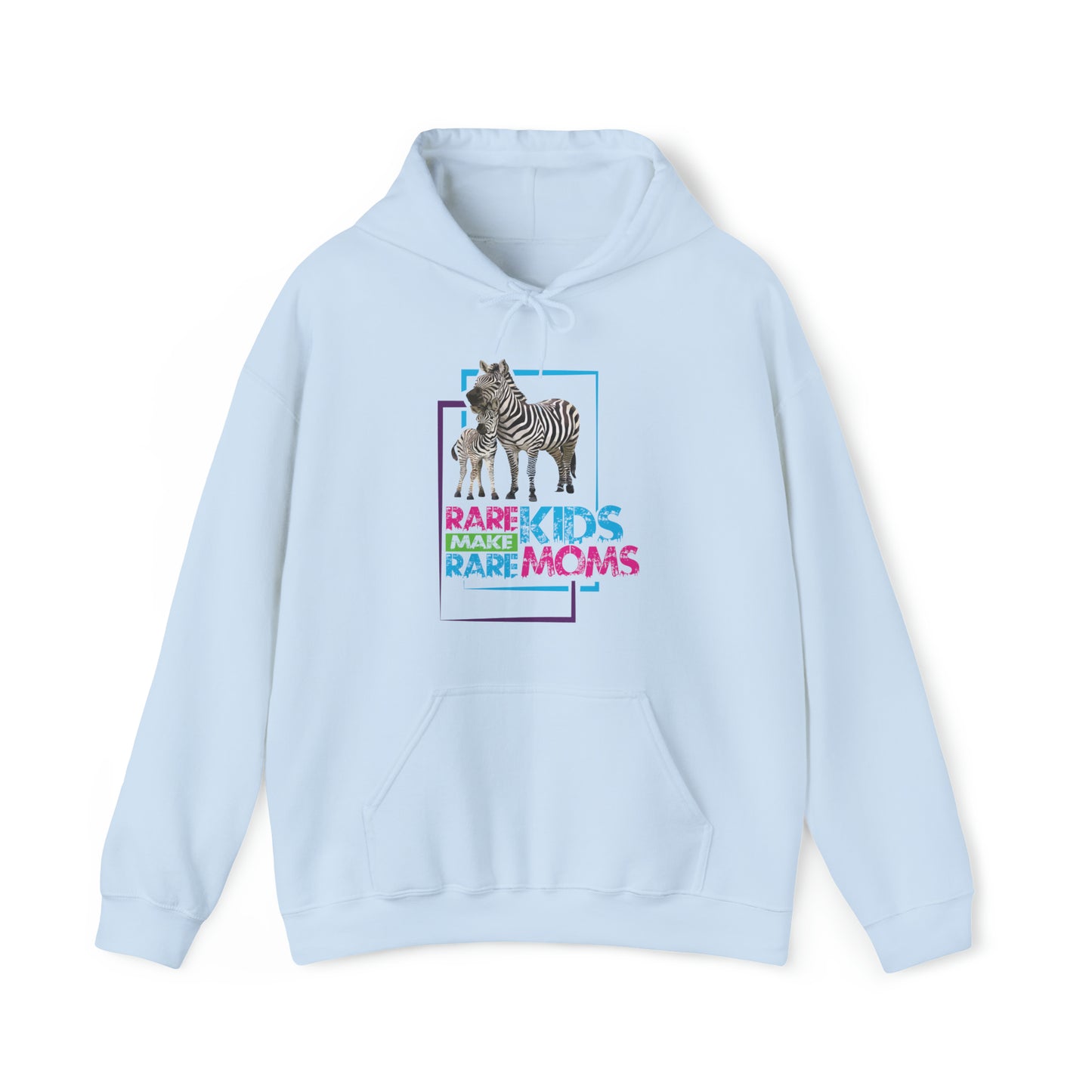 Rare Mom Zebra Unisex Heavy Blend™ Hooded Sweatshirt