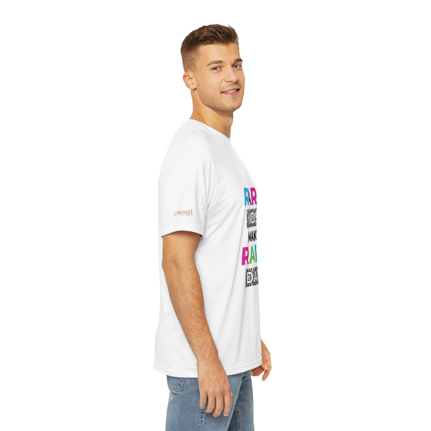 Dads Men's Polyester Tee (AOP)